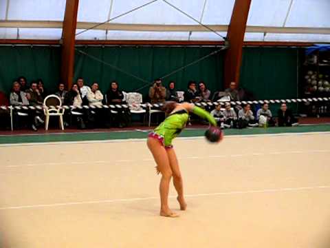 sara fariselli 2 prova camp reg ferrara 18 feb 2012 palla