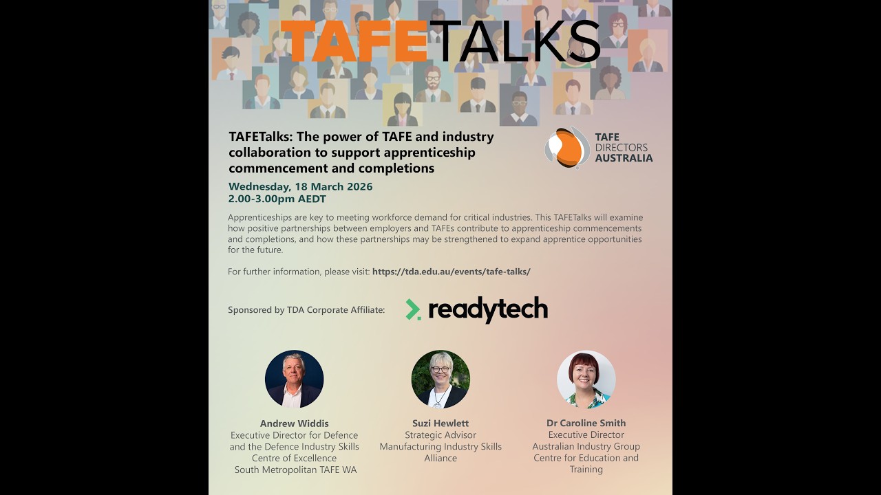 The power of TAFE and industry collaboration to support apprenticeship commencement and completions