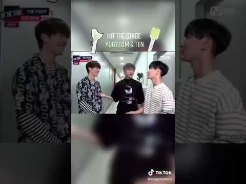 Yugyeom and Ten awkward Hit The Stage moment