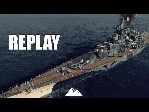 TIRPITZ, er wollte Schaden mit der Sekundären...  - World of Warships | [Replay] [Deutsch] [60fps]