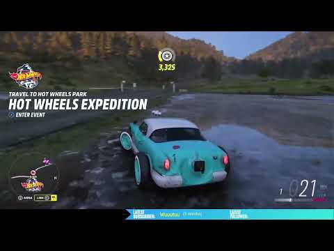 Beginning of Hot Wheels DLC in Forza Horizon 5