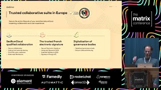 Integrating Matrix in a trustworthy collaborative ecosystem