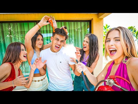 AS MENINAS PEGARAM PESADO COM O VINI!!