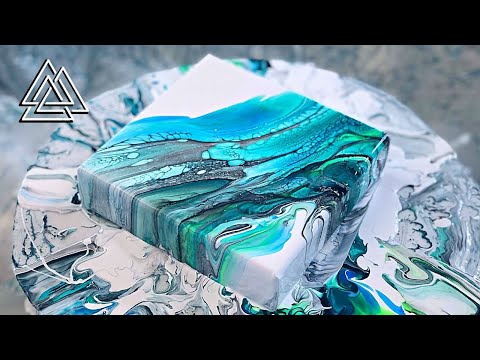 NO Aussie Floetrol ~ NO Problem #2 😊 Sheleeart Bloom Fluid Art Technique | Cell Activator Mix #2