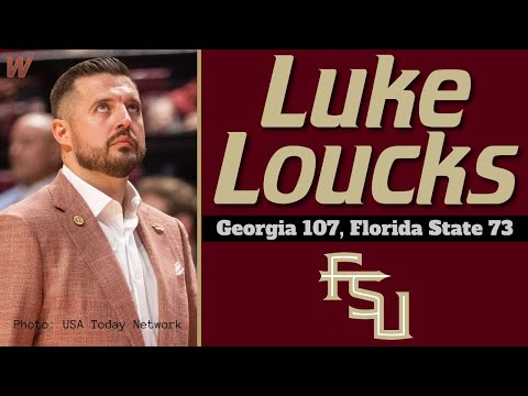 Luke Loucks Press Conference | FSU 73, Georgia 107 | Florida State Basketball | Warchant