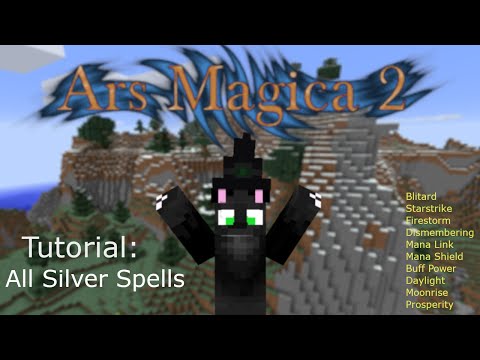 Minecraft Ars Magica 2 "How to Unlock Silver Spells"