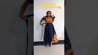 EASY WAY TO TIE KITENGE WRAP MAX DRESS #zamakalefashion #latestafricaprint #africanclothing