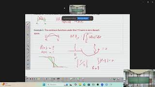 Oscar Reula: Infinite Dimensional Vector Spaces - Class 5 - Part 1