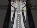 Snake And The Duck Are Crossing The Railway Crossing And The Train Is Approaching Fast