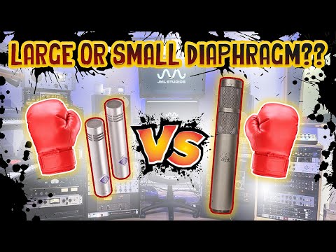 Small Diaphragm VS Large Diaphragm Condenser Microphones Shootout - #LDC vs #SDC