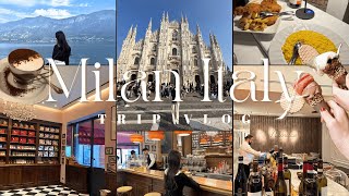 イタリア🇮🇹ミラノ女子旅|ここ押さえればオッケー🍝おすすめレストラン&おしゃれカフェ&お買い物|冬のコモ湖日帰りtrip|モデルコース