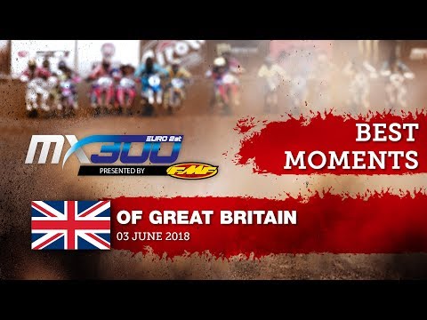 EMX300 Presented by FMF Racing Best Moments Race1 - Round of Great Britain 2018  #motocross
