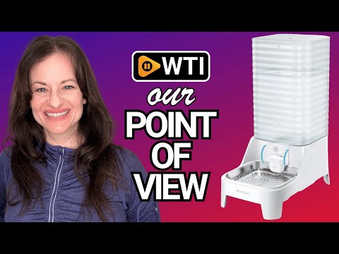 Automatic Dog Water Bowl Dispenser with Patented Faucet - 8L Large Gravity Cat Water Dispenser with Filter & Adjustable Base - WTI product video review