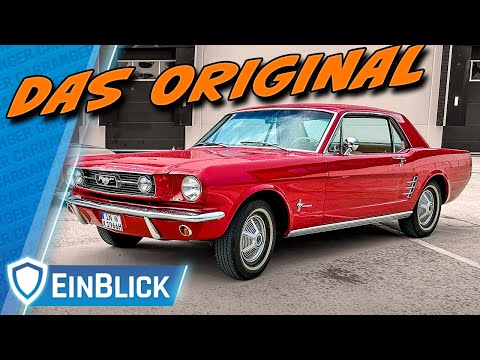 Ford Mustang (1966) - IKONE seit dem ERSTEN TAG! Schön, sportlich & günstig - Fords großer Wurf