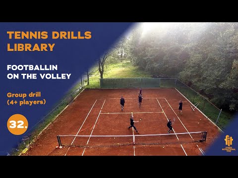 GROUP DRILLS - FOOTBALLIN ON THE VOLLEY