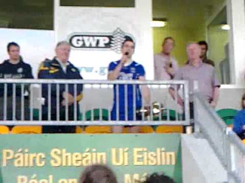 Melvin Gaels Captain Speech Intermediate Final 2011
