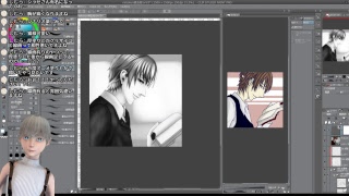 【お絵かき雑談】自分に物申す！？過去絵をリメイク【Vtuber】