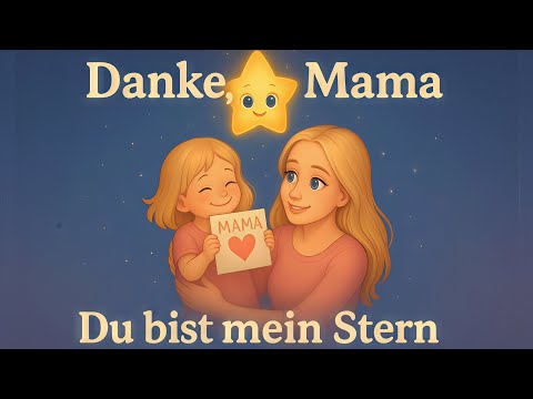 Danke, Mama 💛 Du bist mein Stern – Kinderlied zum Muttertag