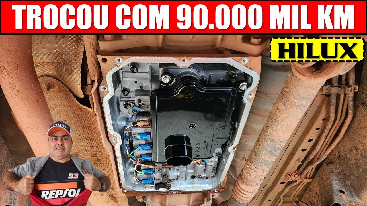 EP. 1117 // Hilux Troca óleo Câmbio AUTOMÁTICO! Protocolo ÁGUIA entrega  MUITO MAIS nos SERVIÇOS!