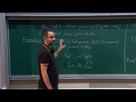 Johannes Anschütz - 3/4 Introduction to Prismatic Cohomology