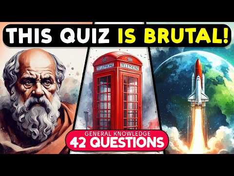 🪶🧠 42 General Knowledge Questions Only Geniuses Can Answer! | Ultimate Trivia Quiz Challenge 🧠🪶