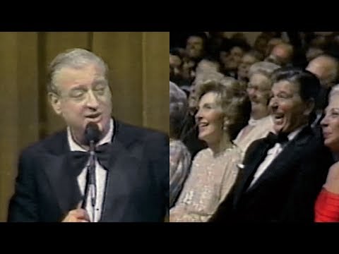 Rodney Dangerfield Has President Reagan Laughing Up a Storm (1981)