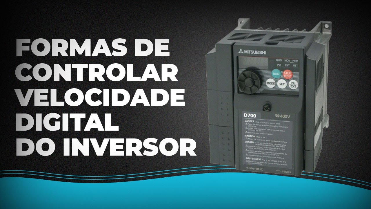 FORMAS DE CONTROLAR A VELOCIDADE DIGITAL DO INVERSOR