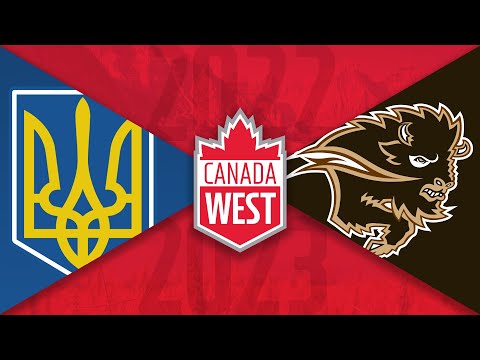 Ukraine Men's U25 National Team vs Manitoba Bisons FULL GAME | Hockey Can't Stop Tour