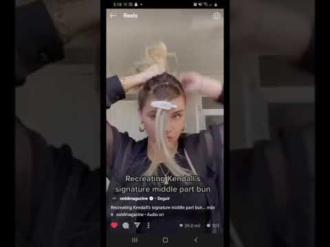 peinado de kendall jenner