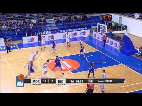 ABA Liga 2016/17, Round 25 match: Mornar - Igokea (4.3.2017)