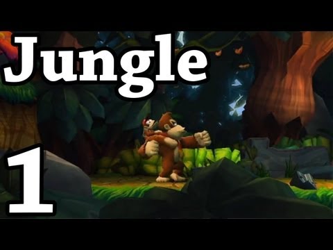 Let's Play Donkey Kong Country Returns: World 1 - Jungle