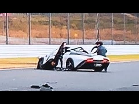 FIRST MCLAREN SPEEDTAIL CRASH IN JAPAN