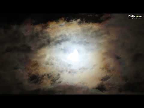 Delni Sončev mrk v Prlekiji