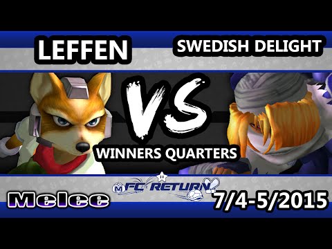 FC Return - TSM | Leffen (Fox) Vs. Swedish Delight (Sheik) SSBM Winners Quarters - Smash Melee