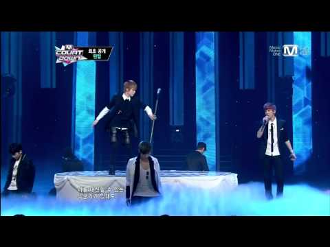 130228 『 HD 』 Teen Top (틴탑) ☆ Missing You + Miss Righ @ M Countdown (live) ComeBack Stage