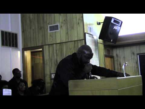 Pastor Christopher L. Mack Sr. at Eighth Avenue Baptist Church