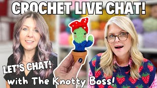 The Secret to Making Crochet Look Professional | LIVE Chat