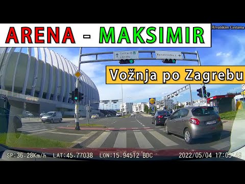 Vožnja kroz Zagreb: Od Arene do parka Maksimir