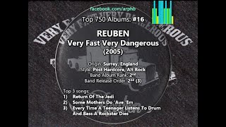 My Top 750 Albums: 16. Reuben - Very Fast Very Dangerous (2005)