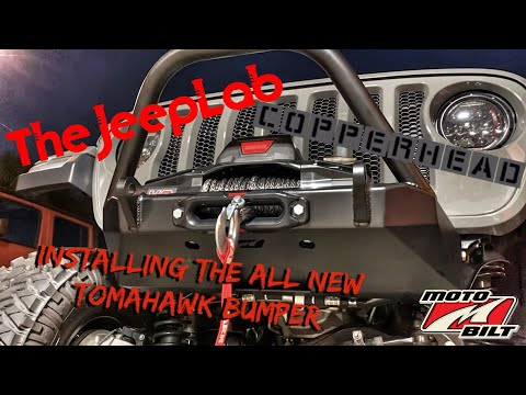 Jeep JL Bumper - MotoBilt Tomahawk