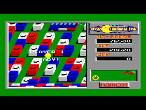 MAME MESS FS 4500 NATIONAL MATSUSHITA COMPUTER 1986 MSX 2 PLAYING PACMANIA PAC MANIA PACMAN PAC MAN