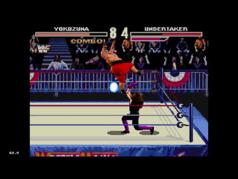 MEMORY LANE!!! Pin him pin him. WWE Sega