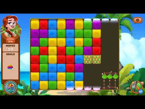 Lost Island: Blast Adventure - Level 374 (No Boosters) HD