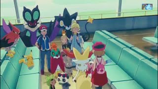 Kalos team finally goodbye everyone | Cartoon anime #POKEMON XYZ