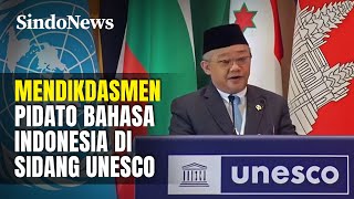 Download lagu Sejarah! Mendikdasmen Abdul Mu'ti Pidato Bahasa Indonesia di Sidang Umum UNESCO | Sindo Trending mp3 Download lagu Sejarah! Mendikdasmen Abdul Mu'ti Pidato Bahasa Indonesia di Sidang Umum UNESCO | Sindo Trending mp3