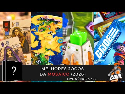 Live Nórdica 455 - Os Melhores Jogos da Mosaico (Anúncio Exclusivo)