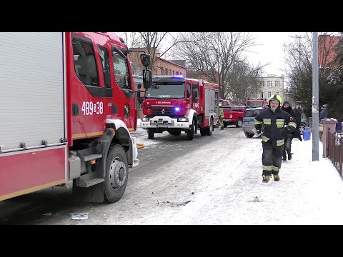 Pożar Magazynu w Malborku | Krótka Relacja z Miejsca Akcji | 08/02/2021