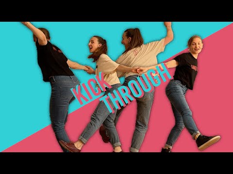 Kick Through, & Charleston Turn, Basic Charleston - For Lindy Hop & Swing Dance