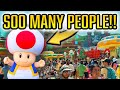 Nintendo World Was VERY BUSY For TOAD Universal Hollywood New Park UPDATE