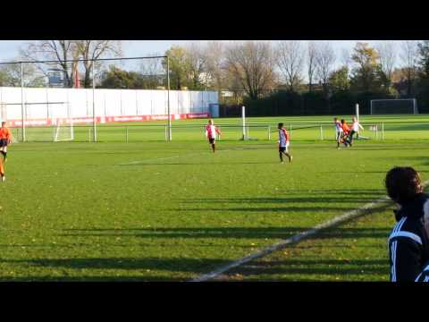 Feyenoord AV D2 - Smitshoek D1 08-11-2014 (5)
